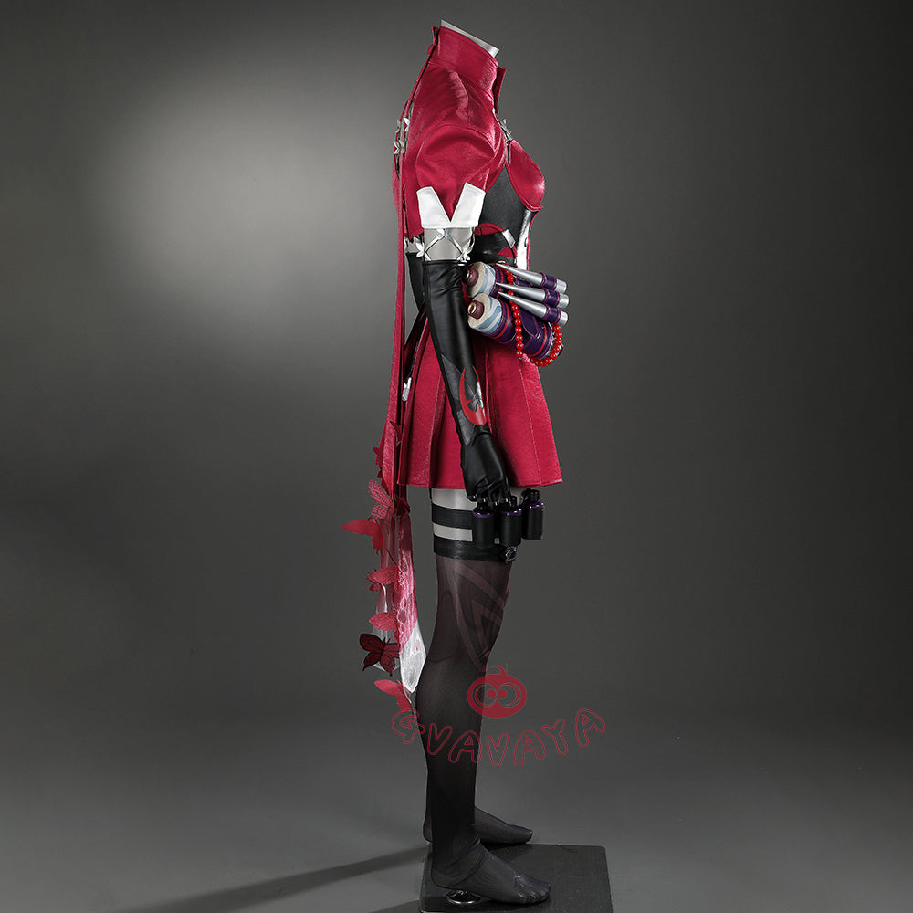 Gvavaya Game Cosplay Psylocke(Blood Kariudo) Cosplay Costume