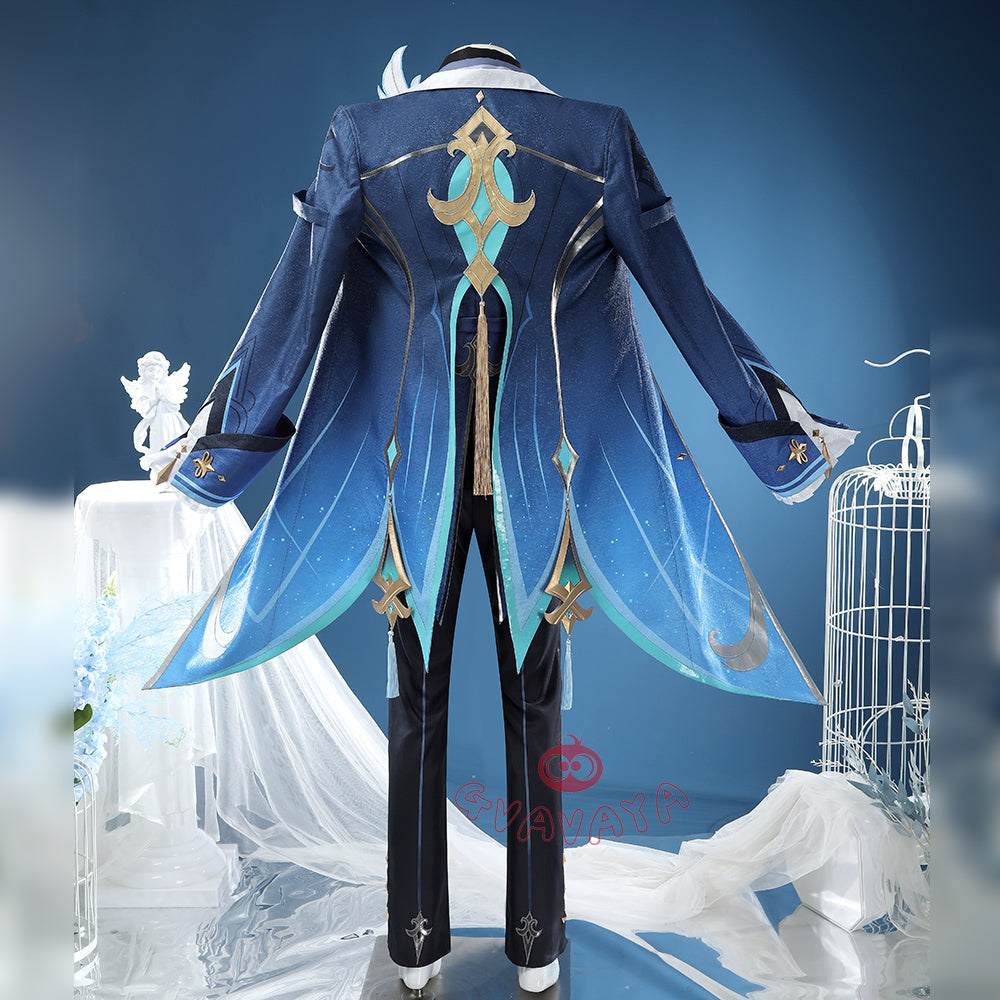 Gvavaya Game Cosplay Genshin Impact Cosplay Neuvillette Lantern Rite Cosplay Costume