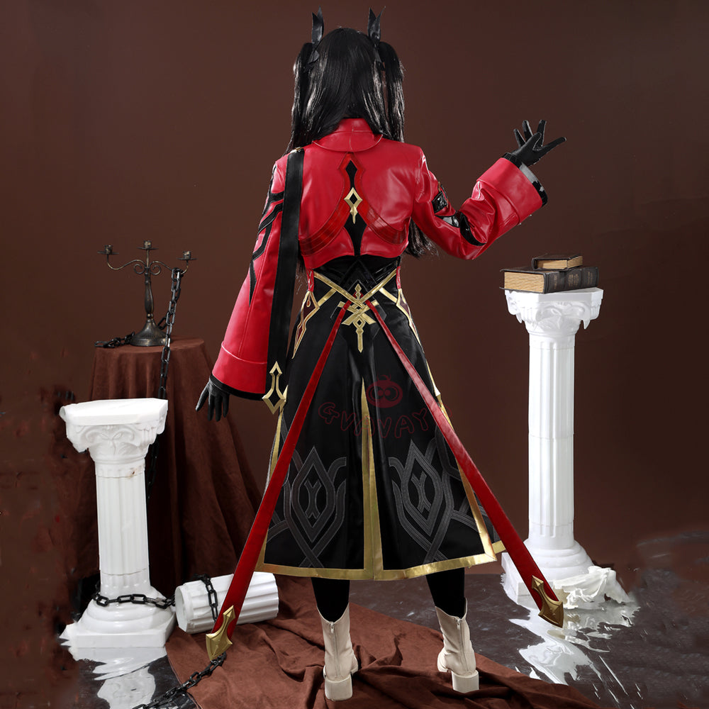 Gvavaya Game Cosplay Honkai Star Rail Cosplay Rin Tohsaka Collab Cosplay Costum