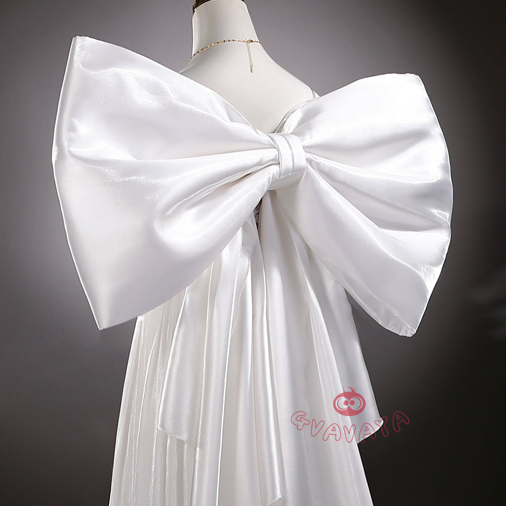Gvavaya Cosplay Sailor Moon Cosplay Usagi Princess White Costume Cosplay