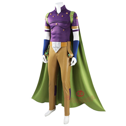Gvavaya Cosplay STEEL BALL RUN Cosplay Costume JoJo Gyro Zeppeli Cosplay Costume