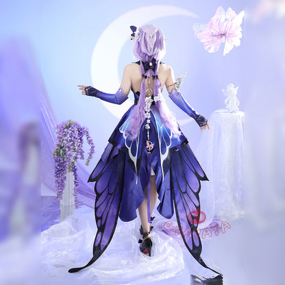 Gvavaya Game Cosplay Honkai Star Rail Cosplay Castorice Gossamer Flutter Splash Art Cosplay Costume