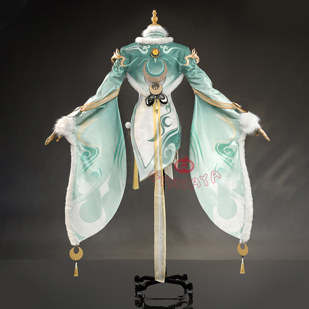 Gvavaya Game Cosplay Genshin Impact Cosplay Zibai Cosplay Costume