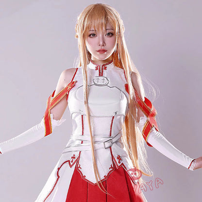 Gvavaya Anime Cosplay Sword Art Online Cosplay Asuna Yuuki Cosplay Costume Asuna Cosplay