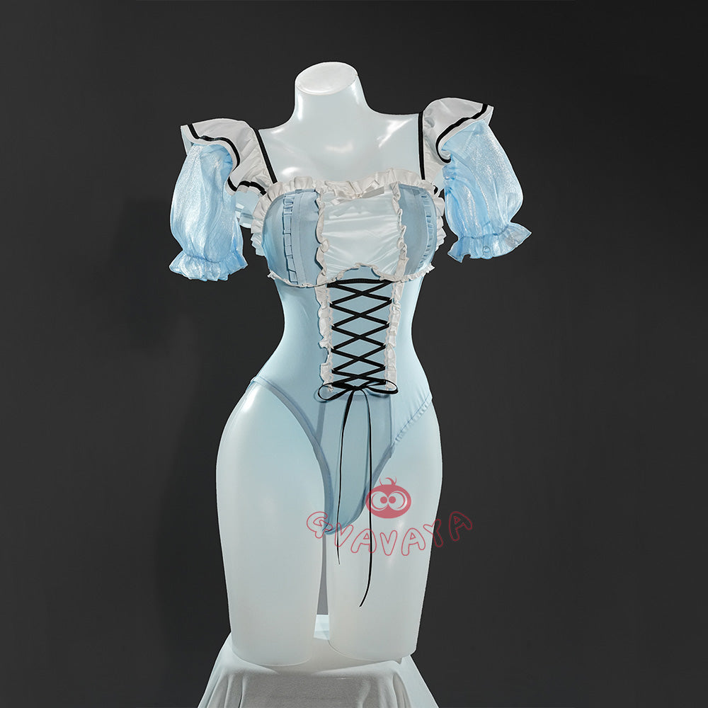 Gvavaya Game Cosplay Goddess of Victory: Nikke Cosplay Cinderella Maid Cosplay Costume