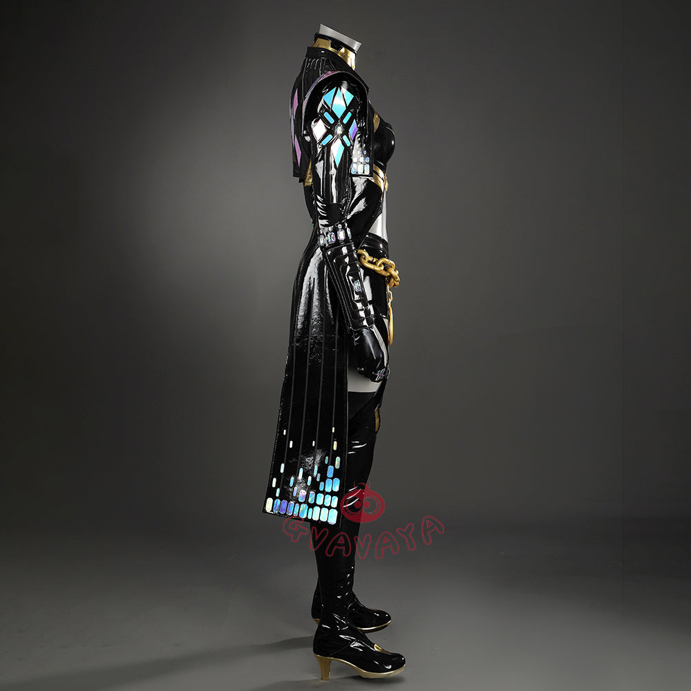 Gvavaya Game Cosplay White Queen Cosplay Emma X-Revolution Cosplay Costume