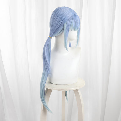 Gvavaya Game Cosplay Honkai: Nexus  Anima Manafey Cosplay Wig 70cm Blue Wig