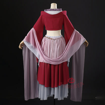 Gvavaya Anime Cosplay The Apothecary Diaries Cosplay Maomao Dance Red Dress Maomao Cosplay Costume