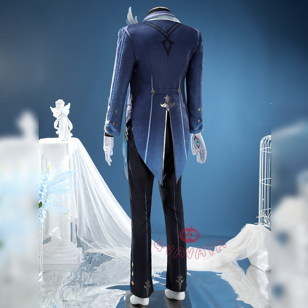 Gvavaya Game Cosplay Genshin Impact Cosplay Neuvillette Lantern Rite Cosplay Costume
