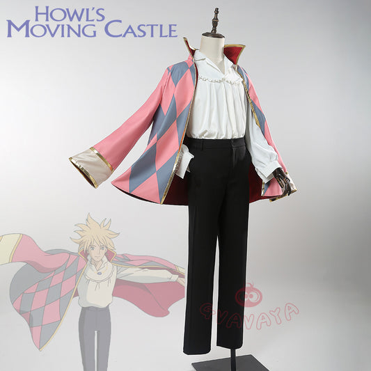 Gvavaya Anime Cosplay Howl's Moving Castle Cosplay Howl Cosplay Costume Howl Cosplay