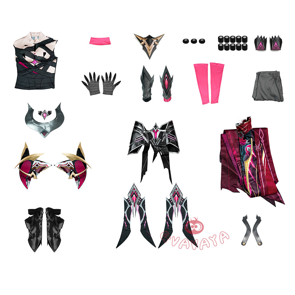 Gvavaya Game Cosplay Genshin Impact Cosplay Rerir(Rächer of Solnari) Cosplay Costume