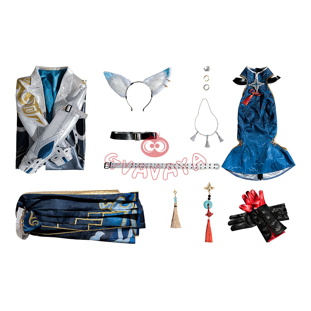 Gvavaya Game Cosplay Honkai Star Rail Cosplay Feixiao Cosplay Costume