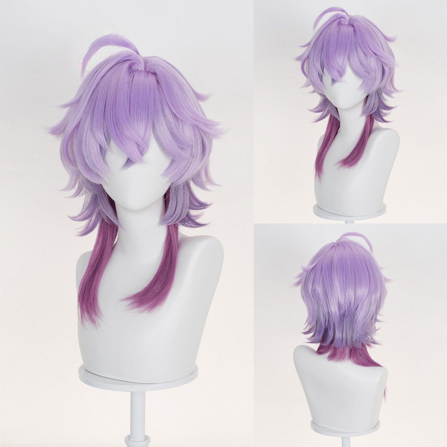 Gvavaya Game Cosplay Genshin Impact Durin Cosplay Wig 50cm Blue Wig