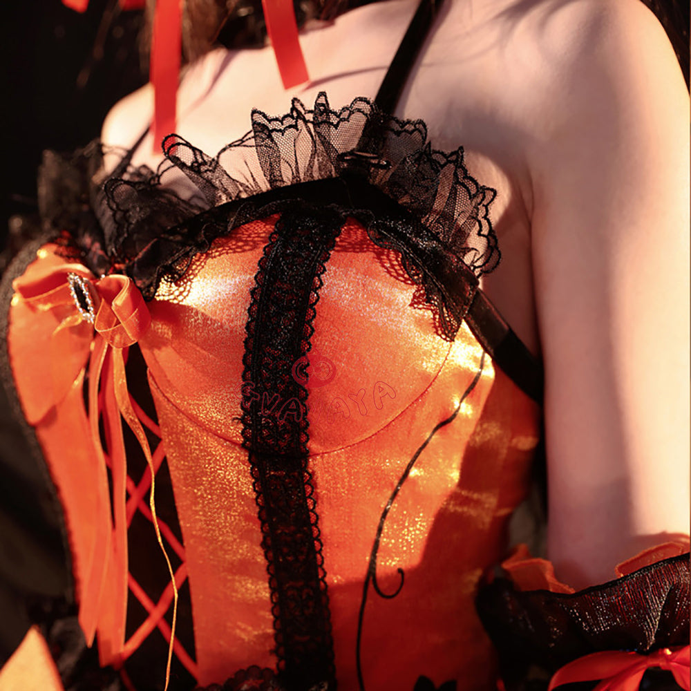 Gvavaya Cosplay DATE A LIVE  Cosplay Costume Tokisaki Kurumi (Nightmare) Cosplay