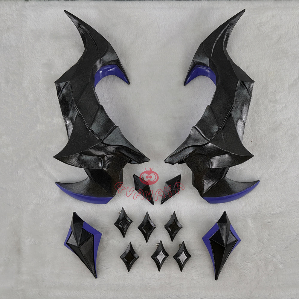 Gvavaya Game Cosplay Genshin Impact Durin's Headdress And Tail Prop