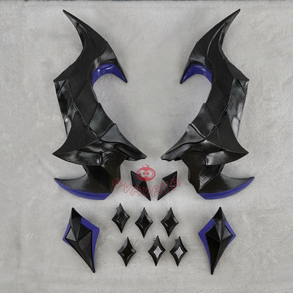 Gvavaya Game Cosplay Genshin Impact Durin's Headdress And Tail Prop