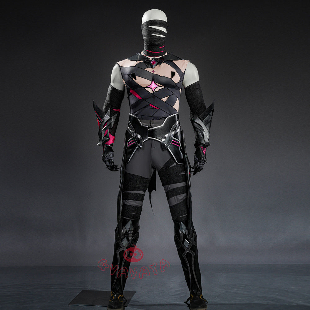 Gvavaya Game Cosplay Genshin Impact Cosplay Rerir(Rächer of Solnari) Cosplay Costume