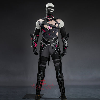 Gvavaya Game Cosplay Genshin Impact Cosplay Rerir(Rächer of Solnari) Cosplay Costume