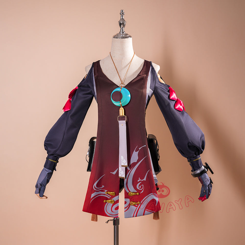 Gvavaya Game Cosplay Wuthering Waves Cosplay Danjin Cosplay Costume