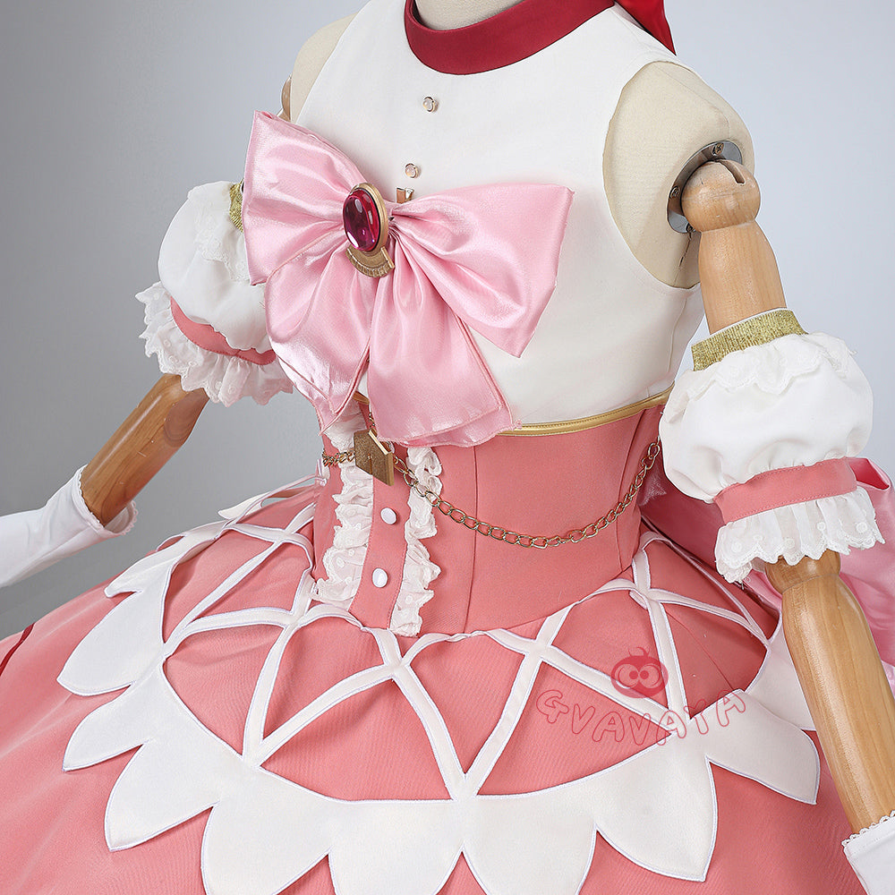 Gvavaya Anime Cosplay Puella Magi Madoka Magica Cosplay Madoka Kaname Cosplay Costume A