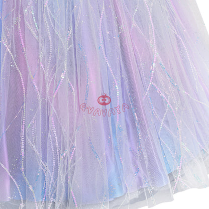 Gvavaya Anime Cosplay Witch Cosplay Glinda‌ Blue Gown Cosplay Costume