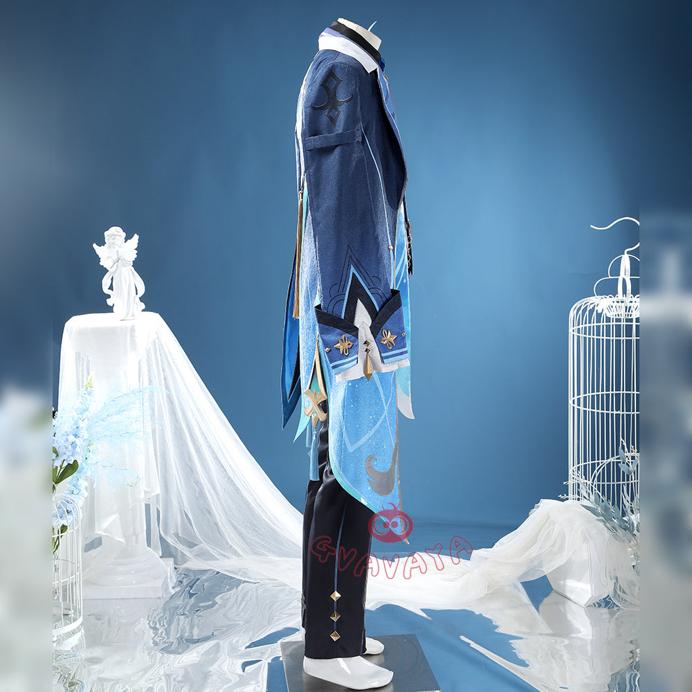 Gvavaya Game Cosplay Genshin Impact Cosplay Neuvillette Lantern Rite Cosplay Costume