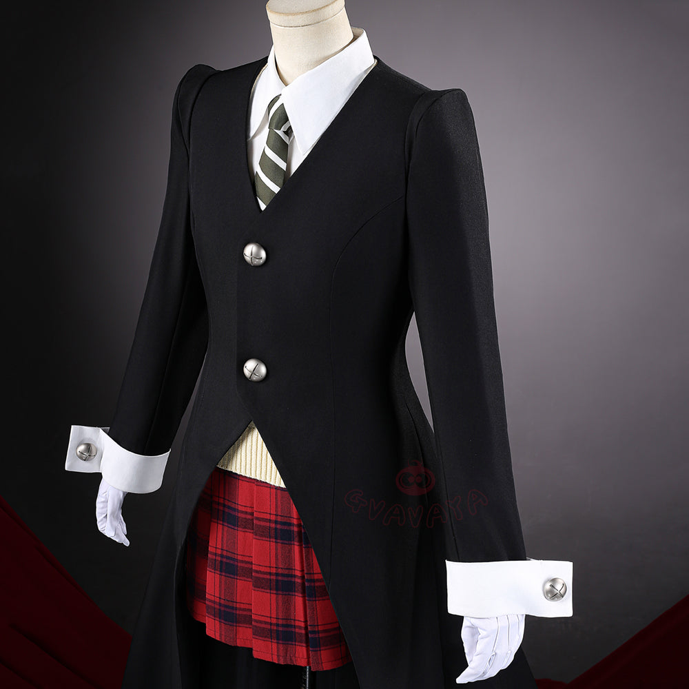 Gvavaya Anime Cosplay Soul Ater Cosplay Maka Albarn Black Cosplay Costume