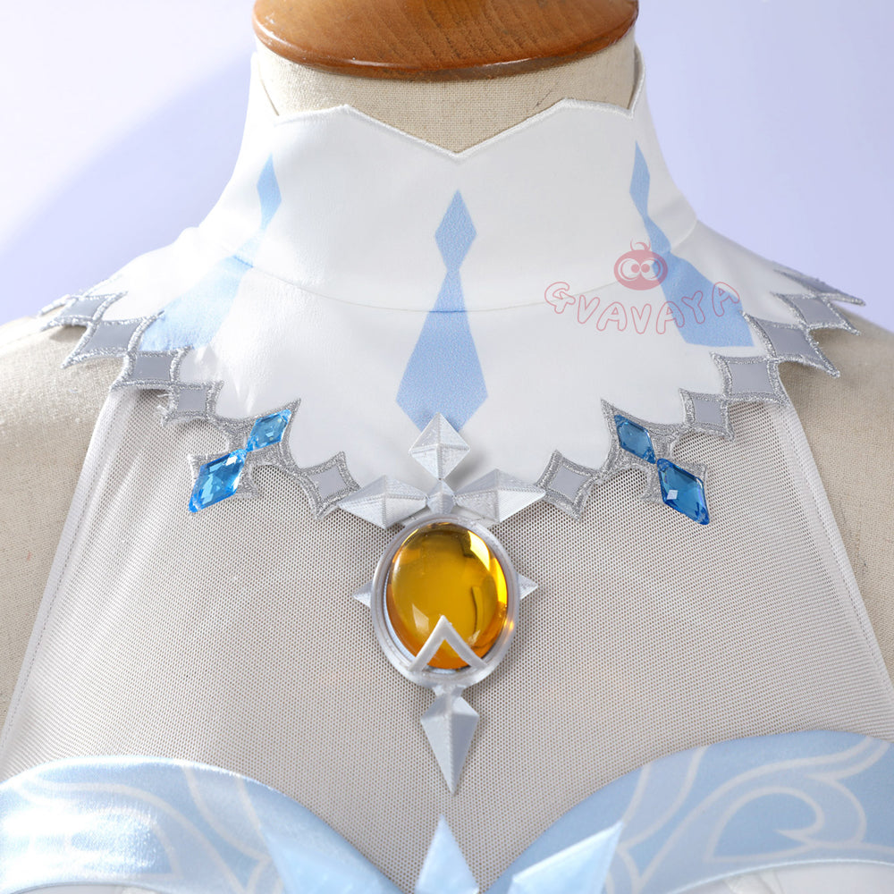 Gvavaya Game Cosplay Genshin Cryo Archon Tsaritsa Cosplay Costume