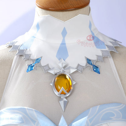 Gvavaya Game Cosplay Genshin Cryo Archon Tsaritsa Cosplay Costume
