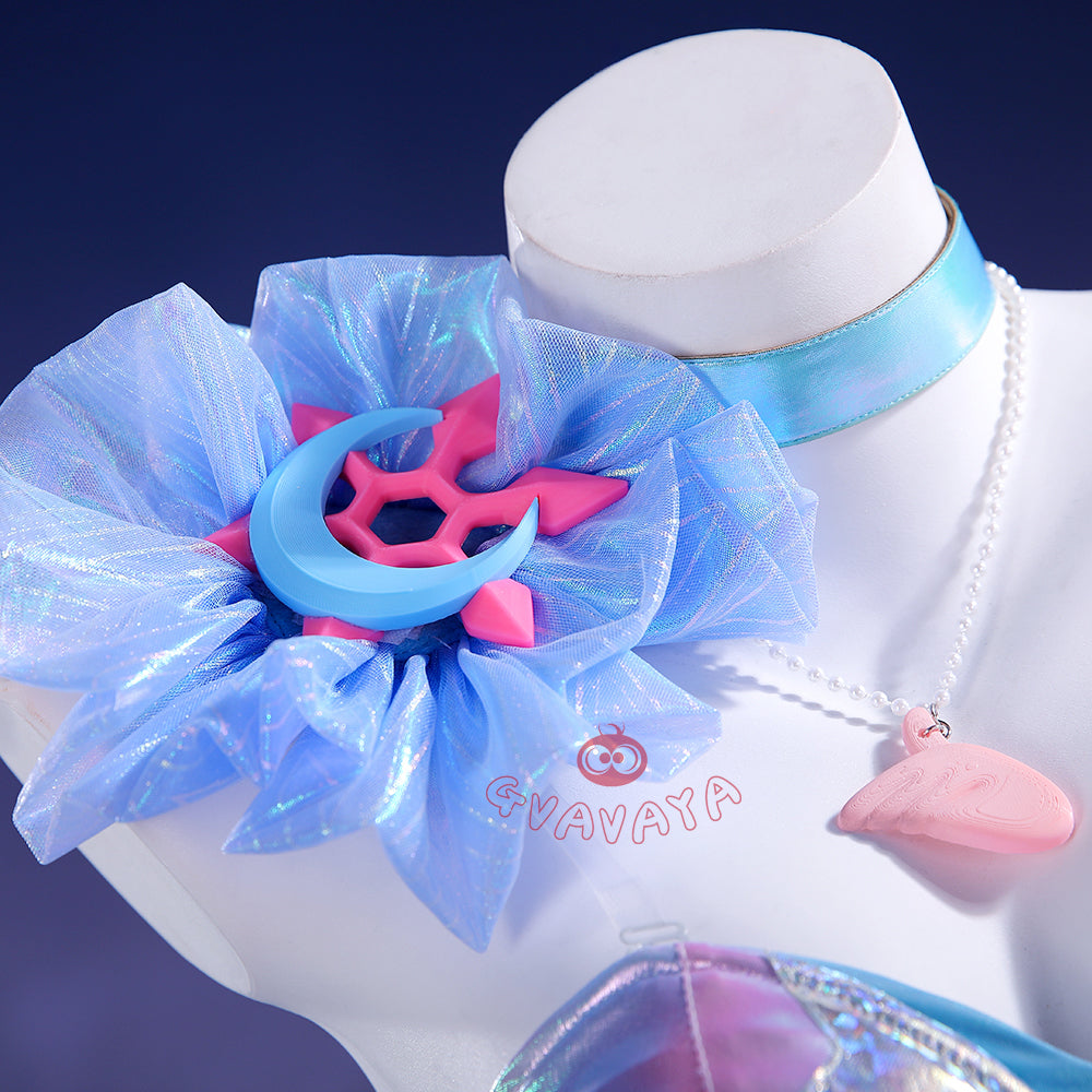 Gvavaya Game Cosplay MR Luna Snow‌ Disco Pop Cosplay Costume