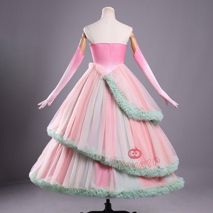 Gvavaya Anime Cosplay Wicked Cosplay Glinda Cosplay Costume