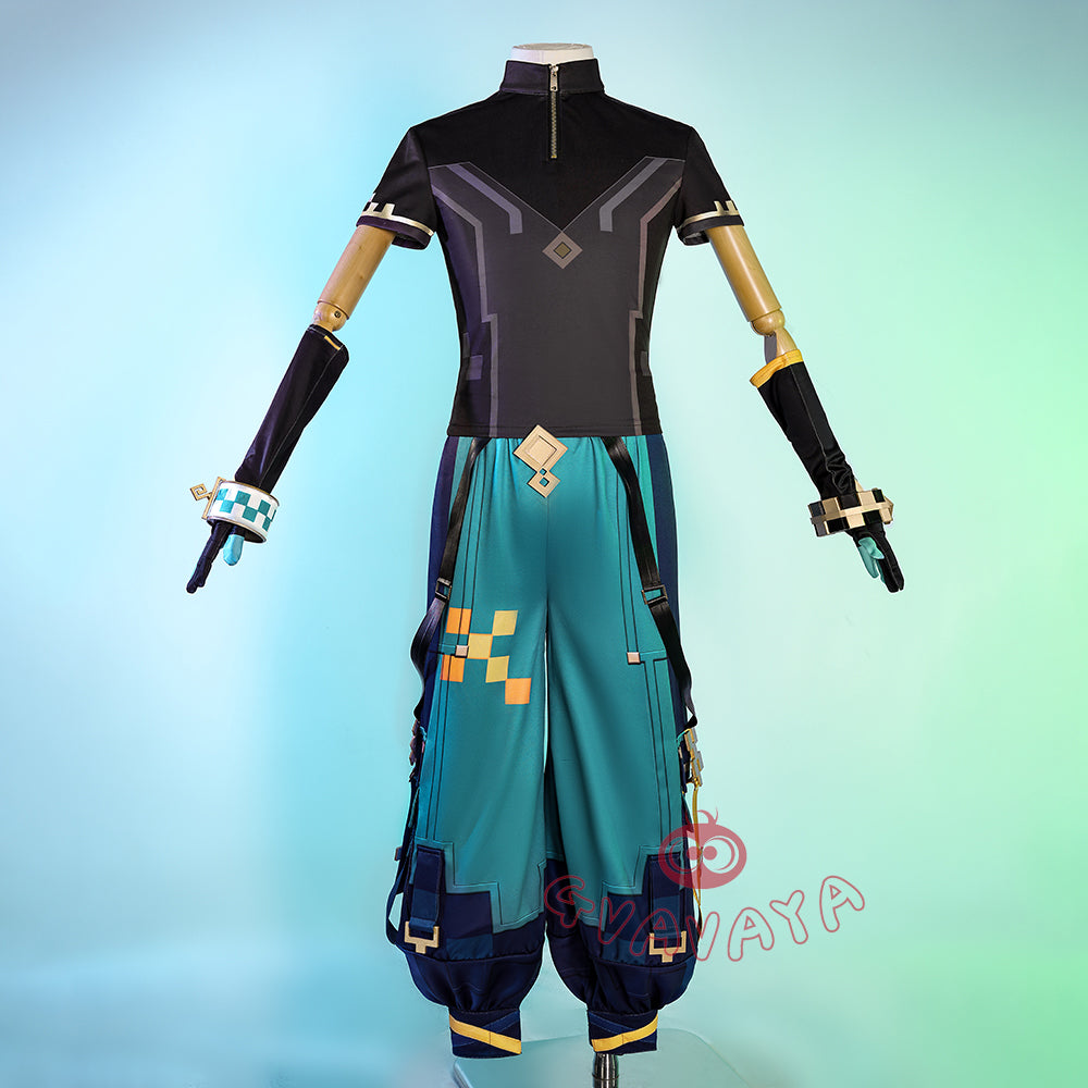 Gvavaya Game Cosplay Genshin Impact Cosplay Kinich Cosplay Costume Kinich Cosplay A