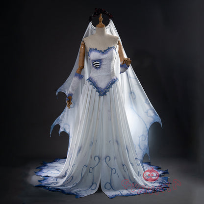 Gvavaya Anime Cosplay Tim Burton's Corpse Bride Cosplay Costume