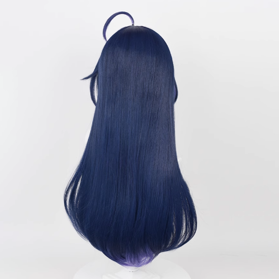 Gvavaya Game Cosplay Honkai Impact: Star Rail Seele Cosplay Wig 80cm Long Dark Blue Wig