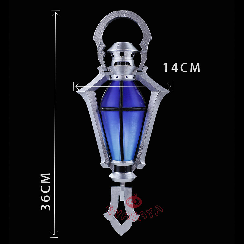 Gvavaya Game Cosplay Genshin Impact Flins's Light-up hand lamp Prop