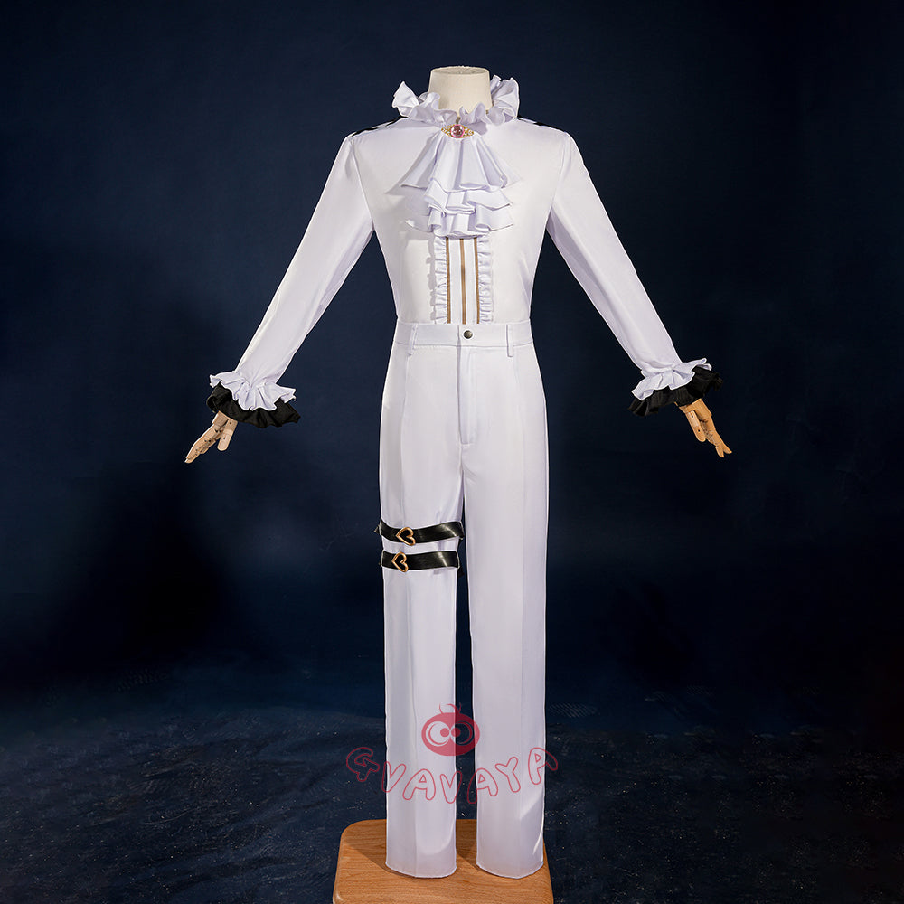 Gvavaya Anime Cosplay BLUE LOCK Cosplay Hyoma Chigiri White Angel Suit Cosplay Costume