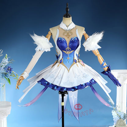 Gvavaya Game Cosplay Genshin Impact Odette Cosplay Costume