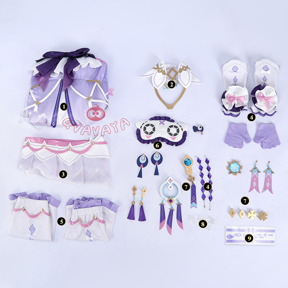 Gvavaya Game Cosplay Genshin Impact Cosplay Citlali Whispers of Stars and Smoke Cosplay Costume
