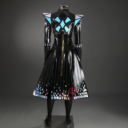 Gvavaya Game Cosplay White Queen Cosplay Emma X-Revolution Cosplay Costume