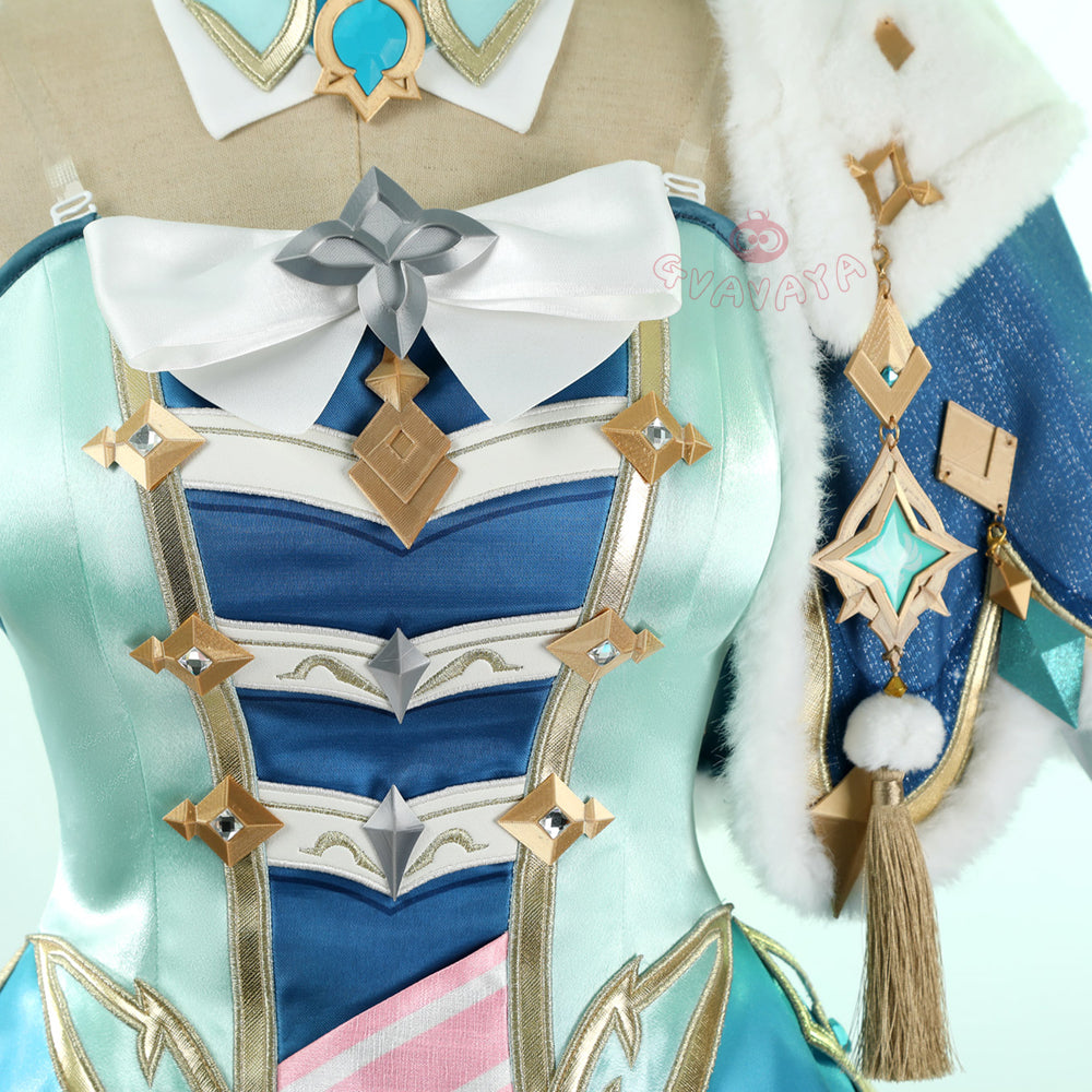 Gvavaya Game Cosplay Genshin Vesna Cosplay Costume