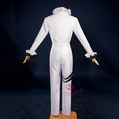 Gvavaya Anime Cosplay BLUE LOCK Cosplay Hyoma Chigiri White Angel Suit Cosplay Costume