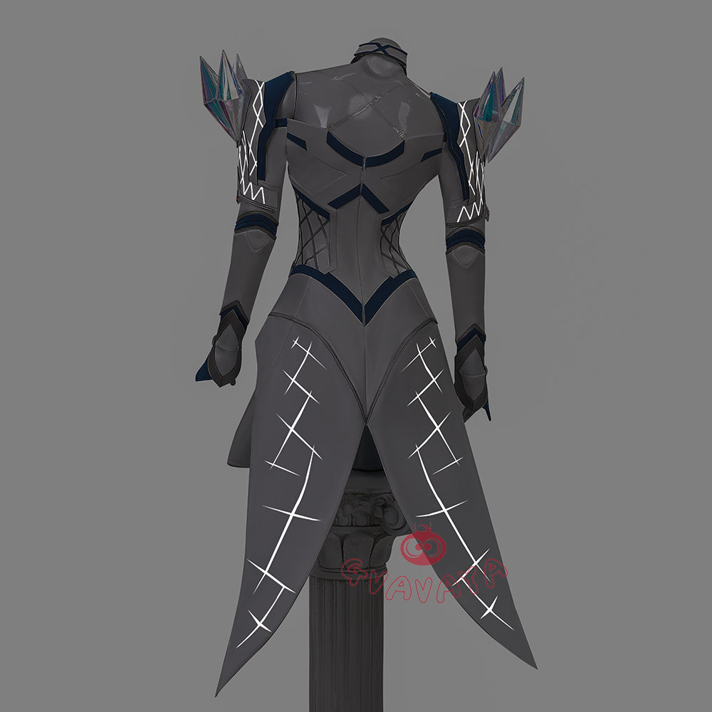 Gvavaya Game Cosplay White Queen Cosplay Emma Frost Cosplay Costume A