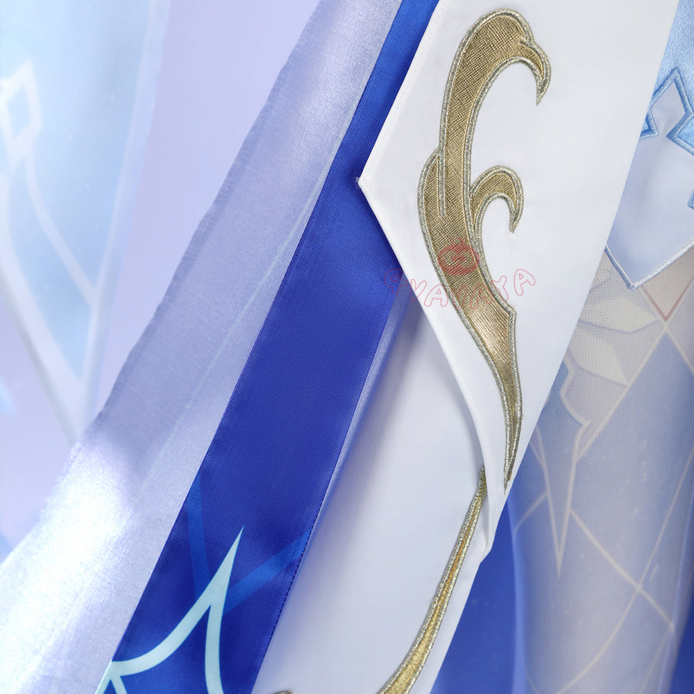 Gvavaya Game Cosplay Genshin Cryo Archon Tsaritsa Cosplay Costume