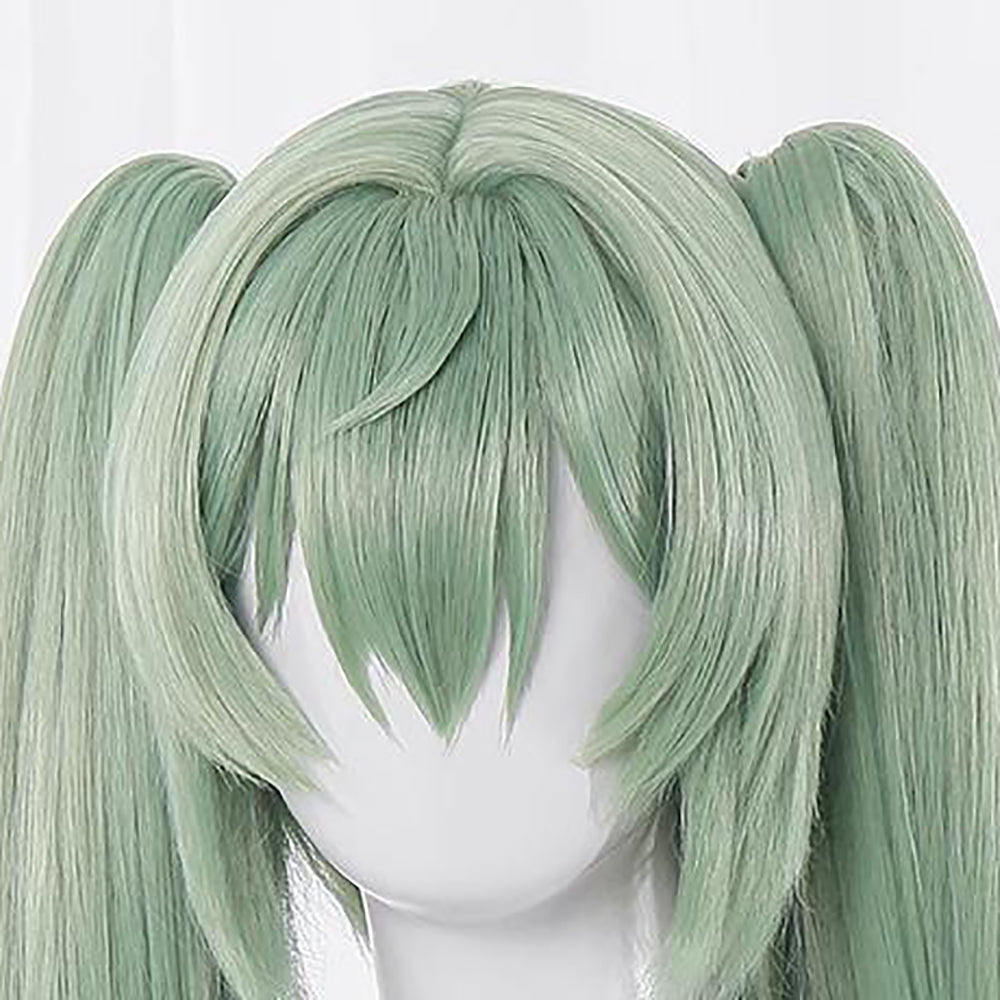 Gvavaya Anime Cosplay Zenless Zone Zero Corin Wickes Cosplay Wig Matcha Green 56cm Hair