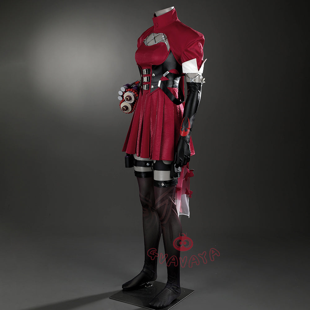 Gvavaya Game Cosplay Psylocke(Blood Kariudo) Cosplay Costume