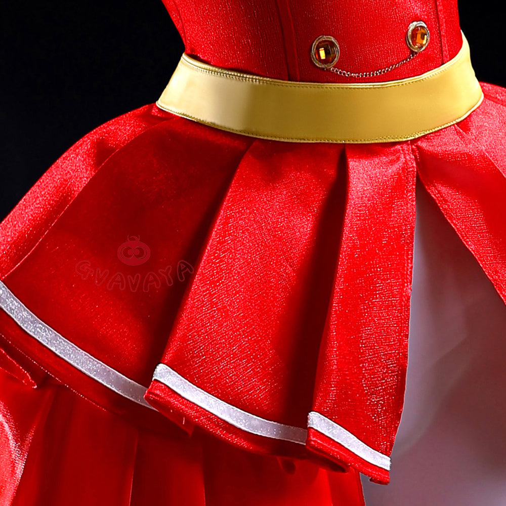 Gvavaya Cosplay HH Cosplay Charlie Morningstar Red Party Dress Charlie Cosplay Costume