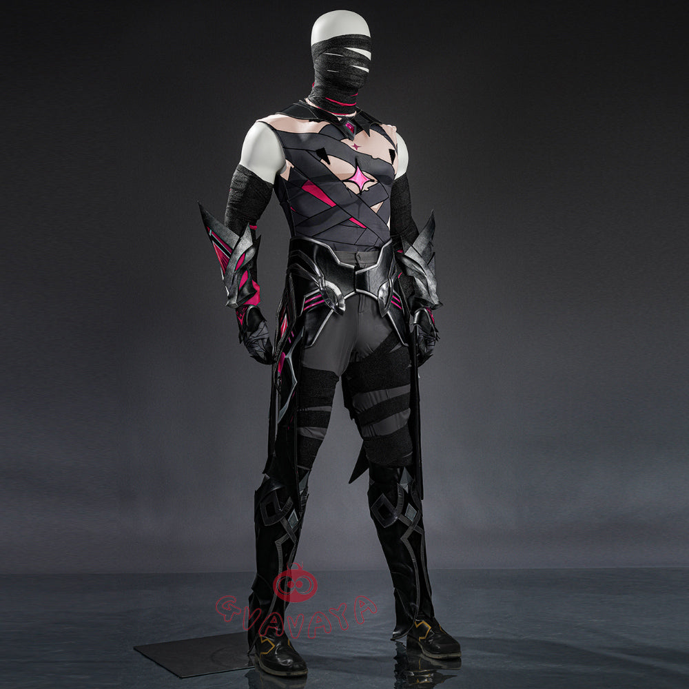Gvavaya Game Cosplay Genshin Impact Cosplay Rerir(Rächer of Solnari) Cosplay Costume