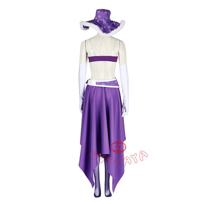 Gvavaya Anime Cosplay One Piece 3D2Y Anime Movie Special Review Cosplay Nico·Robin Cosplay Costume