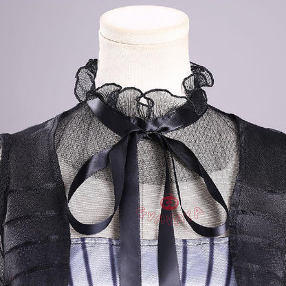 Gvavaya Movie Cosplay Wednesday Party Dress Wednesday Cosplay Halloween Costume