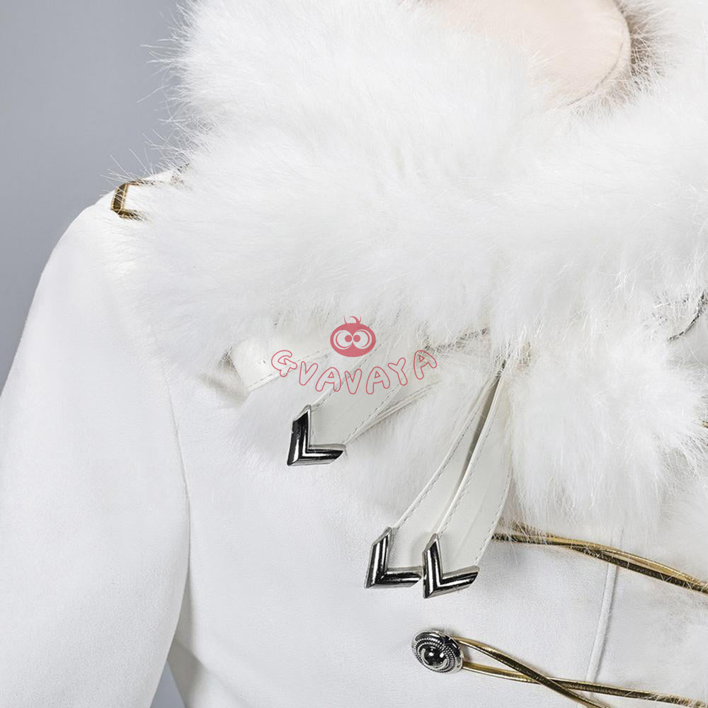 Gvavaya Game Cosplay Goddess of Victory: Nikke Cosplay Blanc (Fortune Express) Cosplay Costume